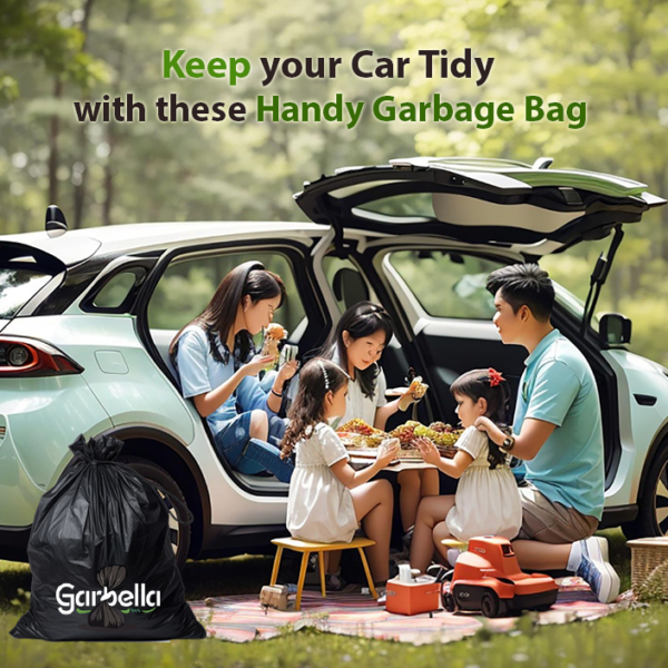 Second image of Blue Premium Garbage Bags Size 26 X 33 Inches Bags Dustbin Bag/Trash Bag